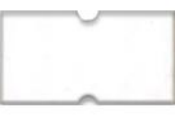 Garvey G 2112 Punch Hole White Label for Towa®*, Motex MX-5500®, Freedom & Impressa Labelers comes with security cross cuts.